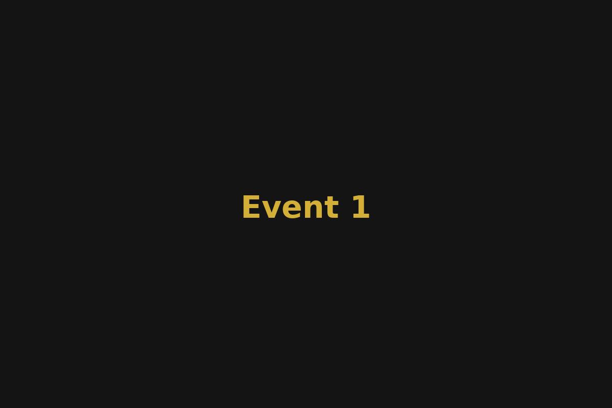 Event 1